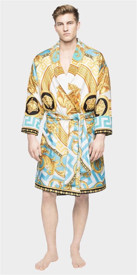 versace robe navy|Versace bath robes for women.